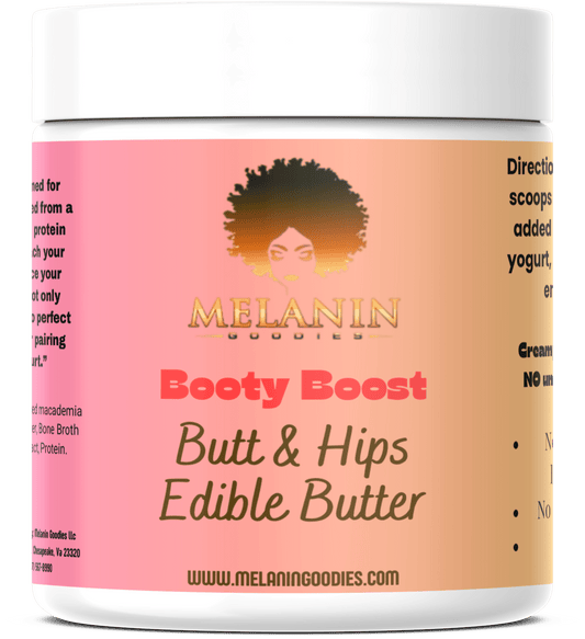 Booty Boost Butt & Hips Nutty Honey (Grow Glutes) - Melanin Goodies Co.