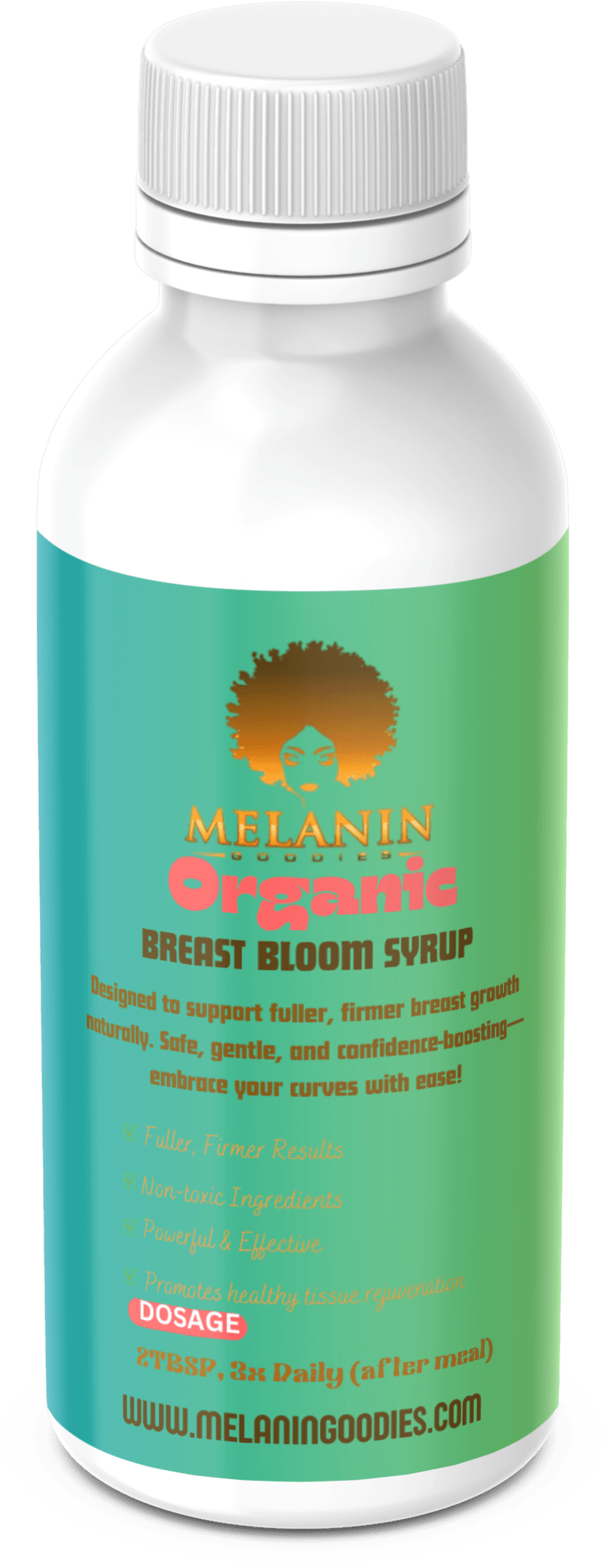 Breast Bloom Syrup (Breast Mega - Growth) - Melanin Goodies Co.