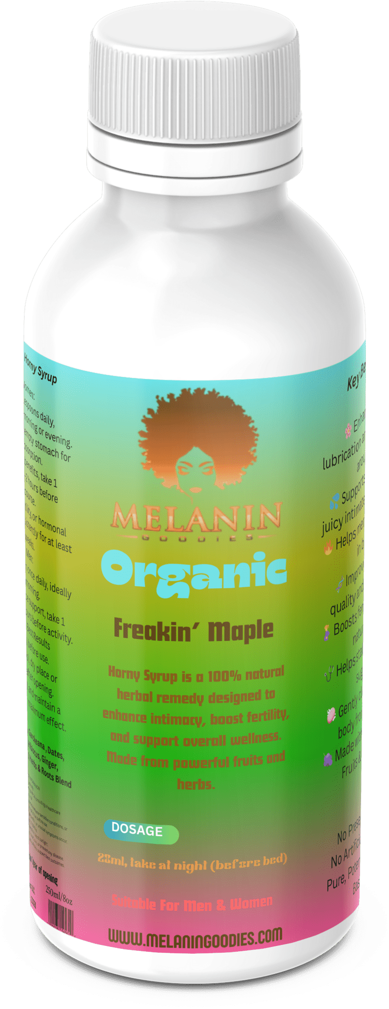 Freakin' Maple (Horny Syrup) - Melanin Goodies Co.