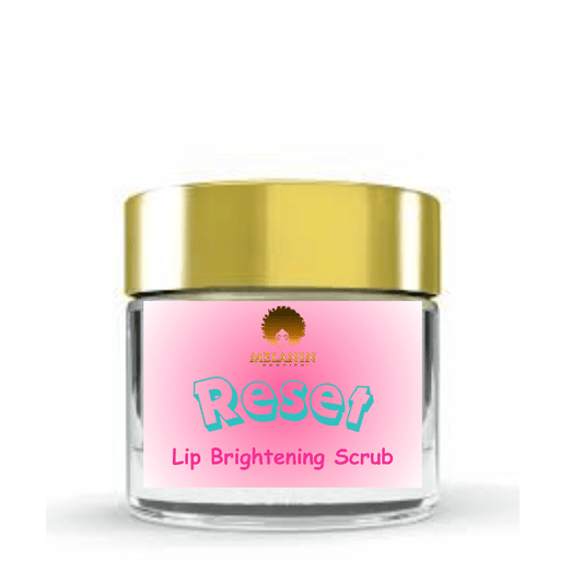 RESET Lip Brightening Scrub - Melanin Goodies Co.